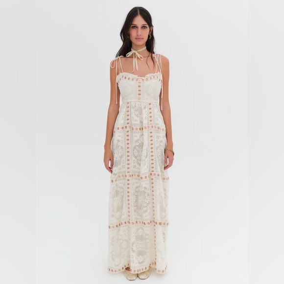 For Love and Lemons Charlotte Maxi Dress - Picture 2 of 9